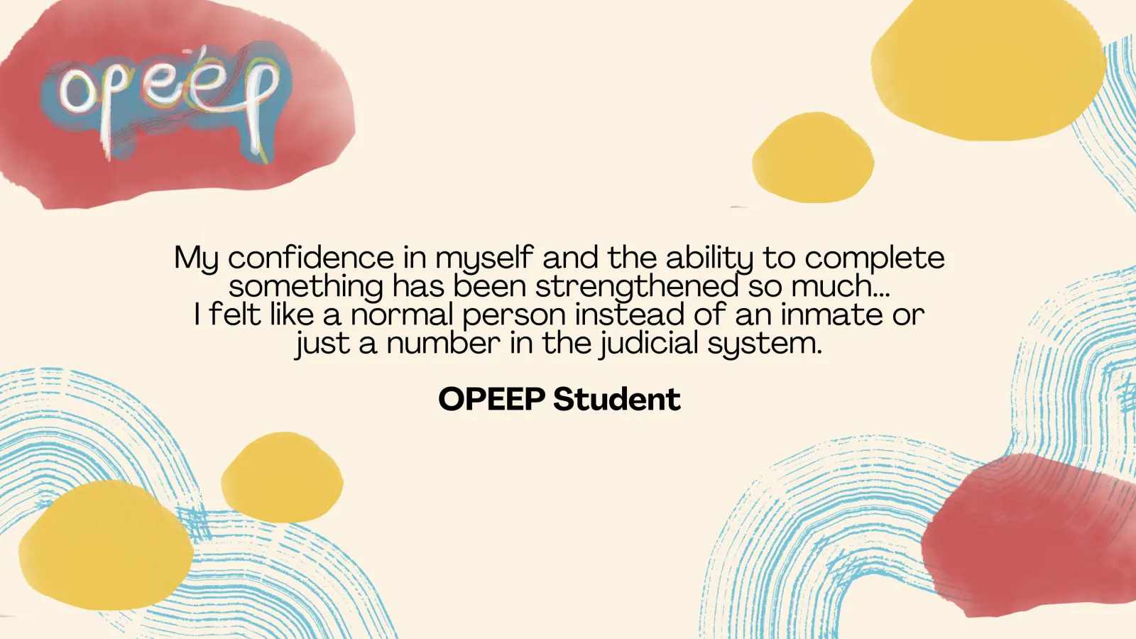 OPEEP testimonial